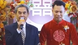 Chú rể tẽn tò khi nhà trai phát biểu đám cưới như lễ kết nạp Đảng gây 'sốt' mạng