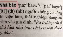 'Cha đẻ' định nghĩa 'Nhà báo là người thất nghiệp, ăn bám' chính thức lên tiếng