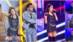 Bid Daddy mê mẩn ngắm vợ Emily từ đầu đến cuối, 'quên' 2 thí sinh biểu diễn cùng trong King Of Rap