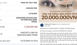 'Mát dạ' khi FC Việt lấy danh nghĩa idol ủng hộ miền Trung khi Thủy Tiên kêu gọi cứu trợ