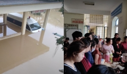 Mưa lớn kéo dài, bệnh viện ở Quảng Bình bị cô lập: ‘Nếu phải phẫu thuật cấp cứu thì khó khăn vô cùng’