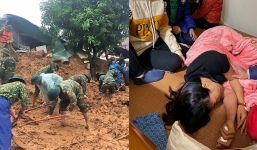 22 người binh đoàn 337 bị sạt lở đất vùi lấp: Cô giáo cùng lúc quấn 3 chiếc khăn tang, gáng nặng 2 con nhỏ, cha già bị tai biến