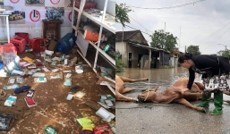 Khung cảnh tan hoang sau khi nước rút ở Quảng Bình: Phải làm sao gây dựng lại cuộc sống?