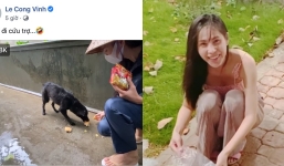 Sự nhân ái của Thủy Tiên thể hiện qua những chi tiết nhỏ đối với động vật khiến dân mạng cảm phục