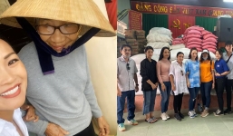 Phương Thanh đi từ thiện bị so với Thủy Tiên, người dân thường hỏi ‘Sao đoàn này không cho tiền?’