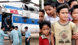 Máy bay cứu trợ tới Quảng Nam, cứu 3000 người dân bị mắc kẹt, có trường hợp sắp sinh