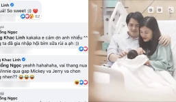 Phản ứng ‘khéo léo’ của Đông Nhi khi Dương Khắc Linh bỗng nhận con dâu