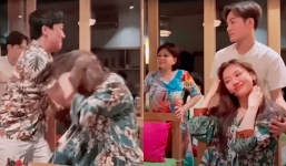 Trấn Thành bỗng ‘lao vào’ giật tóc Hari, các nghệ sĩ khác tá hỏa can ngăn