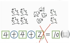 Bài toán ‘4+4+2=10’ bị GV gạch bỏ, đáp án đưa ra khiến phụ huynh bực mình vì vô lý