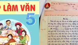 Bài văn lớp 5 tả mẹ khiến nhiều người tan chảy, cô giáo phải chấm điểm gần tối đa