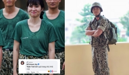 Hết ‘Mũi trưởng Long’, đến anh lính ‘chú Ngạn’ nổi bần bật khi vừa xuất hiện trong Sao nhập ngũ