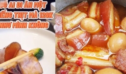 Chỉ 1 miếng thịt kho mà được bán với giá 129 nghìn khiến CĐM ngỡ ngàng vì lí do đằng sau