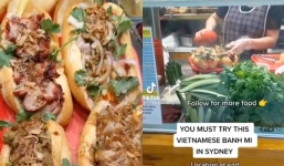 Bánh mì Việt Nam bản siêu cực đại xuất hiện ở Úc, đánh bật các món ăn đường phố khác