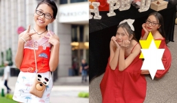 Phương Mỹ Chi tinh tế, CĐM chấm 10 điểm vì biết ‘che chắn’ khi mặc váy cổ rộng ở tuổi 18