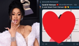 Tranh phòng chống Covid-19 của Việt Nam bỗng được rapper nổi tiếng thế giới khoe ‘nóng‘ lên Twitter 