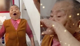 Bà ngoại ‘vừa cười vừa khóc’ khi cô cháu gái cách xa 1700km về ăn Tết dù trước đó báo không về