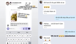 Ngọc Trinh chơi lớn, gửi 2 chiếc bánh 6k cho bạn mà phí ship... 83k