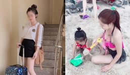 Hotgirl cho con gái 5 tuổi ‘tu ti’ mọi lúc mọi nơi duy trì vóc dáng ‘không đùa được’ gây sốc