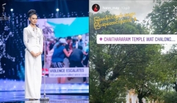 Á hậu Myanmar đăng ảnh ‘thảnh thơi’ ở Thái Lan, mặc kệ lệnh truy nã ‘đè đầu’