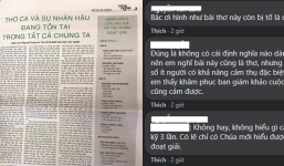 Bài thơ ‘Mẹ Tôi Chửi Kẻ Trộm’ nhận về nhiều ‘sóng gió’ khi đạt giải trên báo Văn nghệ