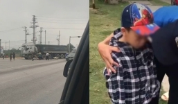 Cậu bé òa khóc ‘xé lòng’ khi tận mắt chứng kiến chị và mẹ ‘không qua khỏi’ vì tai nạn