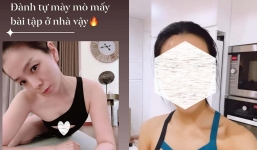 Lệ Quyên lên đồ tập ‘hư’ cỡ nào cũng chưa bằng được ‘hoa hậu chặt dừa’