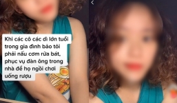 TikToker nói ‘đạo lý’: Chuyện phụ nữ rửa bát để đàn ông ngồi chơi?