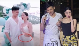 Lệ Quyên ‘câm nín’ khi Vy Oanh, Quang Cường ẩn ý chuyện có con cùng tình trẻ