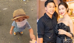 Bé Bo nhà Hòa Minzy mới 2 tuổi đã có hành động ‘người lớn’ khiến bố đại gia cười ngất