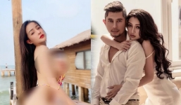 Ngân 98 'chán' cosplay học sinh đã lập tức làm điều 'ngượng ngùng' ở Phú Quốc