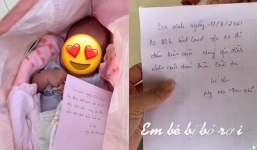 Bé sơ sinh nằm ‘bọc túi’, đính kèm tâm thư 'đau đáu' nhưng cái kết lại gây ngỡ ngàng