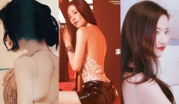 7 Mỹ nhân Cbiz khoe lưng trần: Dương Mịch gặp sự cố, Lưu Thi Thi biến hóa ngỡ ngàng