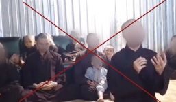 Cảnh ‘Quy y’ tại Tịnh thất Bồng Lai gây xôn xao CĐM vì làm sai lệch định nghĩa Phật Giáo