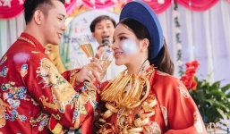 Cô dâu đeo vàng trĩu cổ, số tiền hồi môn được bạn thân tiết lộ khiến CĐM ‘xỉu up xỉu down’