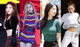 5 mỹ nữ Kbiz có eo nhỏ xíu: Rosé ‘đại chiến' quần short cùng Lisa; Ye Ji ‘bất bại’ áo crop