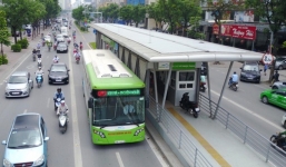 Hà Nội nghiên cứu tổ chức thêm 14 làn ưu tiên xe bus tới năm 2030