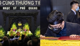 Đám tang NS Phú Quang: Thanh Lam, Tùng Dương và nhiều NS Việt bật khóc, con út cố nhìn bố lần cuối