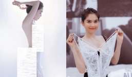 Ngọc Trinh gây ngỡ ngàng với bộ đồ ‘lưới đánh cá’, khoe trọn đường cong ngày Noel
