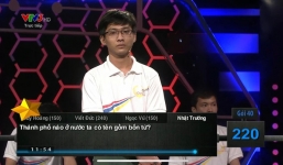 Câu hỏi Olympia: ‘Thành phố có tên 4 chữ ở nước ta?’ khiến 99% lầm tưởng là Bà Rịa - Vũng Tàu