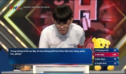 Câu hỏi Olympia: ‘Bút, bảng, phấn, học, giảng’ thì từ nào đúng? Ai siêu giỏi tiếng Việt mới trả lời được