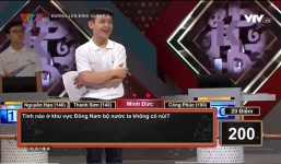 Câu hỏi Olympia: ‘Tỉnh nào ở Đông Nam Bộ không có núi?’ Dễ ợt nhưng đáp án khiến thí sinh ngỡ ngàng 