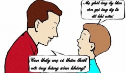 Nhóc tiểu học viết văn tả bác hàng xóm, câu chốt cuối khiến mẹ ‘đứng hình’