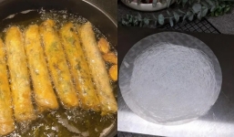 Trữ đông nem rán thừa chỉ cần thêm 1 thứ, sau Tết đem rán vẫn giòn như mới