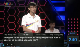 Câu hỏi Olympia: Số tỉnh, thành Việt Nam bắt đầu bằng từ HÀ? Đáp án có tận 4 nơi