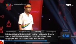 Câu hỏi Olympia: Tìm năm đối xứng mà viết xuôi hay ngược đều như nhau? 99% trả lời sai bét