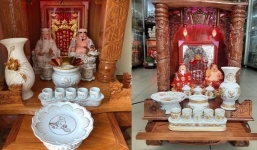 Ông Thần Tài nên đặt bên trái hay bên phải bàn thờ? Đặt thế nào để kích tài lộc?