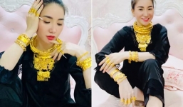 Nàng dâu Thanh Hóa đeo trĩu tới 28 cây vàng trong đám cưới, gây sốc toàn thể quan khách