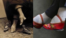 Hình ảnh đôi chân gót sen cuối cùng còn sót lại ở Trung Quốc: Những bức ảnh ‘biết’ kêu ai oán