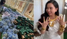 Gia thế thật sự của cô dâu Sóc Trăng nổi đình đám: Hồi môn 10 tỷ, xe BMW 3 tỷ, vàng trĩu cổ