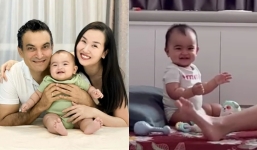 Con gái Võ Hạ Trâm với chồng Ấn Độ gây xao xuyến với tiếng cười ‘nghiêng thùng đổ chậu’